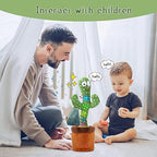 Dancing Cactus Toy, Cactus Talking Toy for Baby