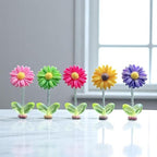 Resin Car Dashboard Decor Flower