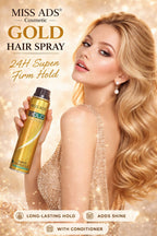 Hair Spray, Super Firm Hold, Extreme Long-Lasting, Non-Sticky Formula, Unisex Styling Spray