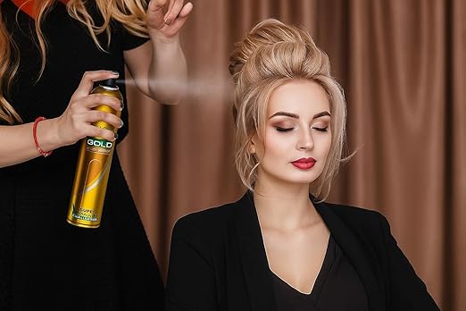 Hair Spray, Super Firm Hold, Extreme Long-Lasting, Non-Sticky Formula, Unisex Styling Spray