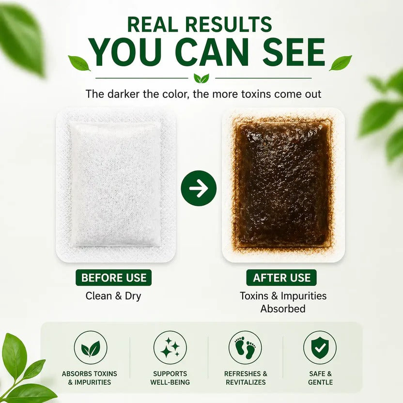 Herbal Ingredient Detox Foot Pads (PACK OF 3)