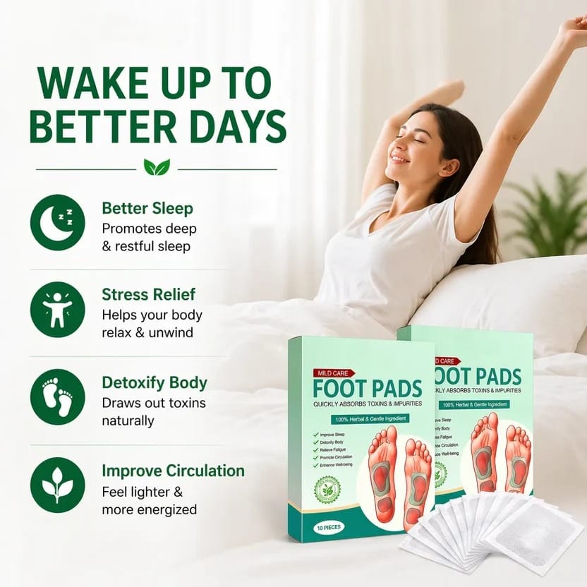 Herbal Ingredient Detox Foot Pads (PACK OF 3)