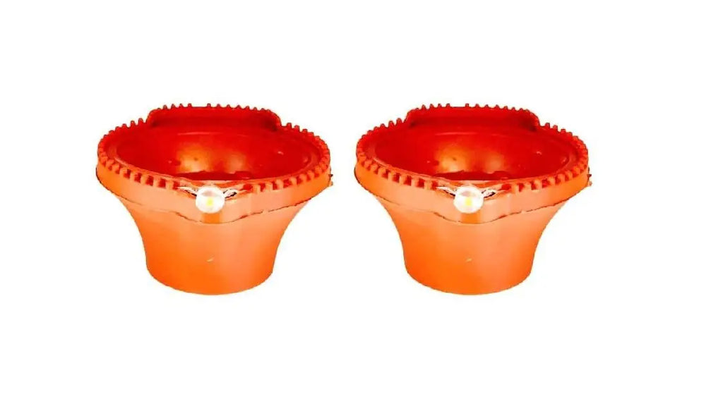 LED Light Water Sensor Diyas Plastic with, Ambient Lights(pack of4)