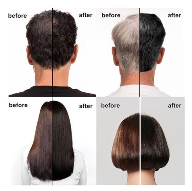 Hair Color Gel  Gray Hair Coverage Pack Of 2