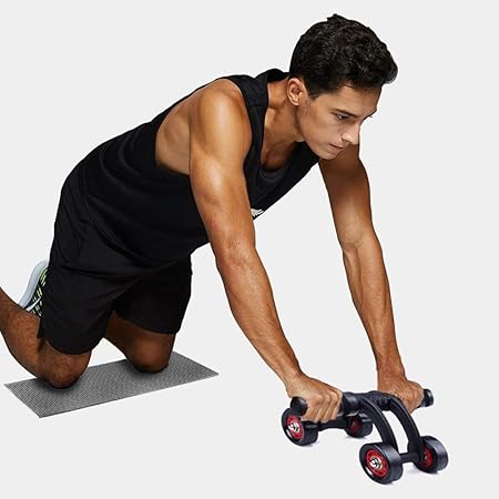 Ab Wheel Fitness Equipment  4 Wheels(pack of1)