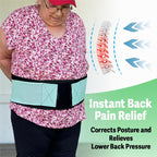 Sacroiliac Hip Wrap for Men & Women for SI Joint Pain Relief- 1 Piece