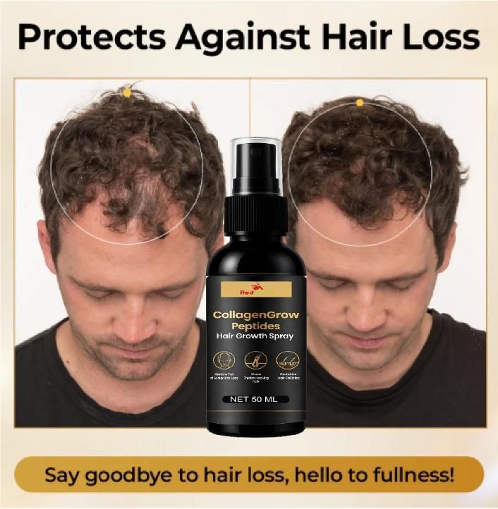 NEW Collagen Grow Hair Restore Spray 50ml Each (Pack of 2)