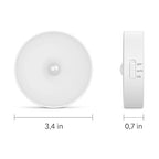 Motion Sensor Light for Home with USB Charging Wireless Self Adhesive LED Night Light(Pack Of 6)
