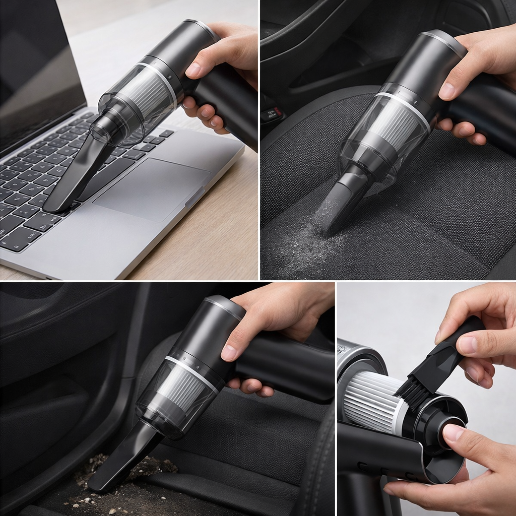 Car Wireless Vaccum Cleaner